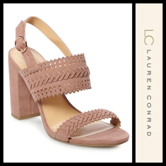 LC Lauren Conrad Shoes - LC Lauren Conrad Streusel Muave High Heel Sandals